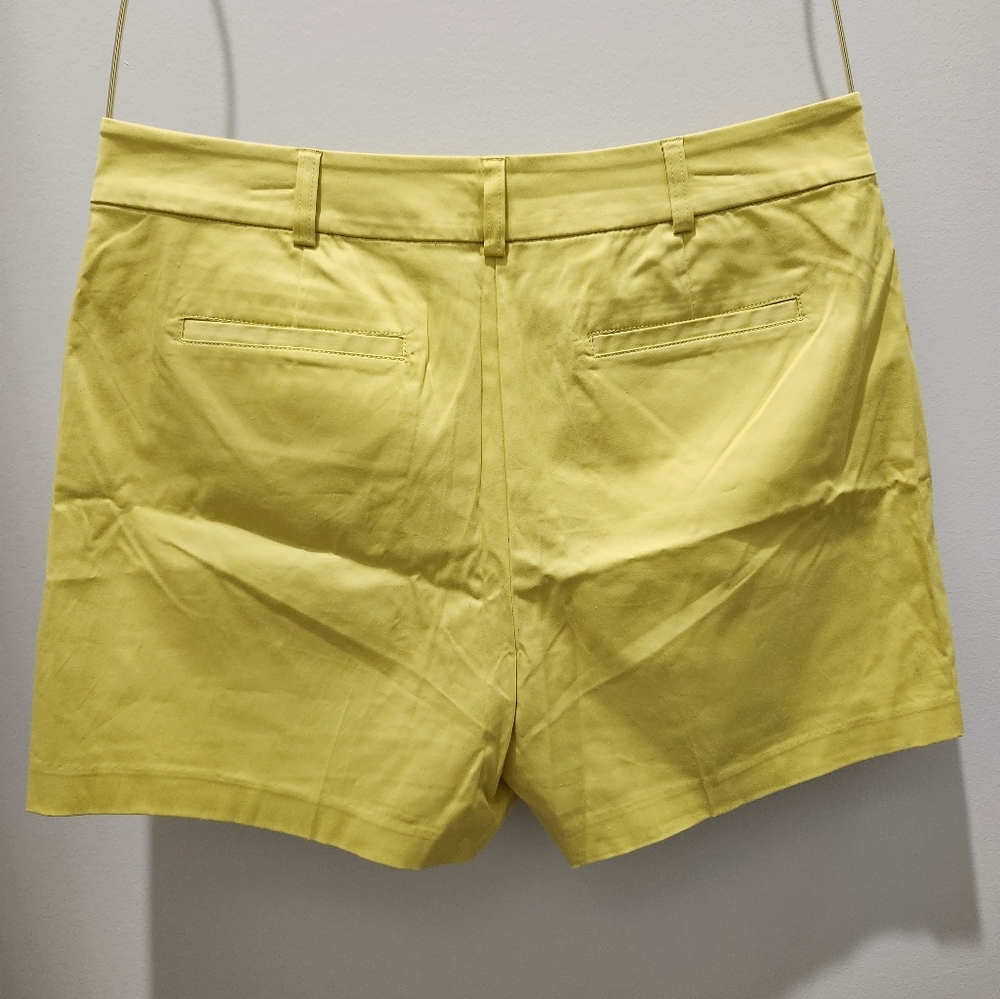 Yellow Women's Shorts - Picture 2 of 4